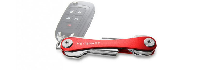 Keysmart Extended Red Key Organizer