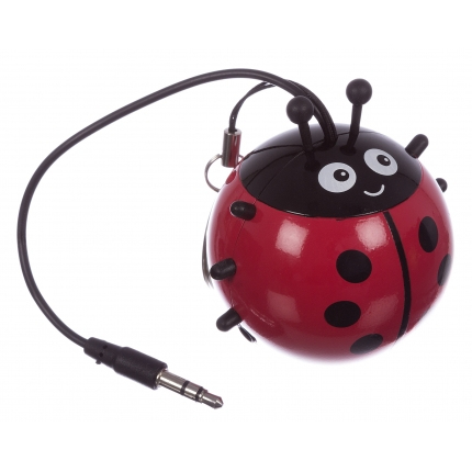 KitSound Ladybird Mini Buddy Portable Speaker