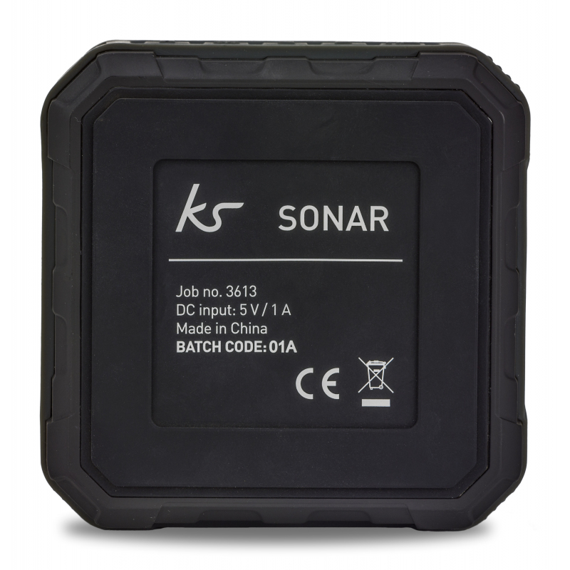 Kondor Sonar Black Bluetooth Speaker With Led Lightshow