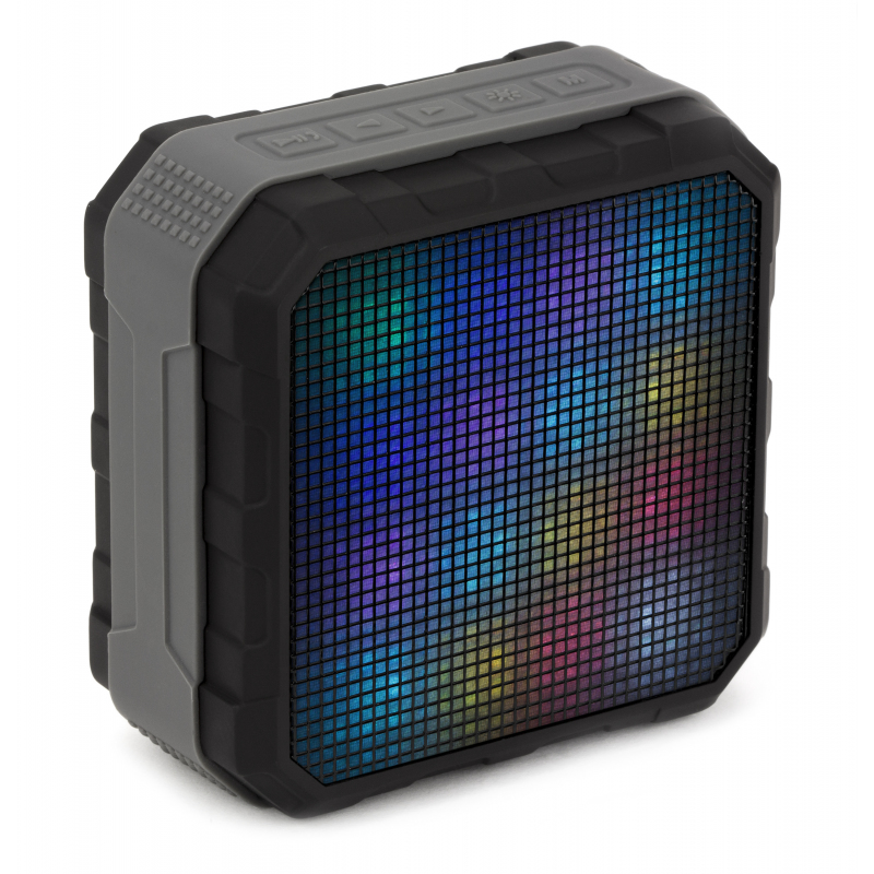 Kondor Sonar Black Bluetooth Speaker With Led Lightshow