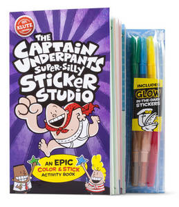 Klutz Captain Underpants Super Silly Sticker Studio | Klutz