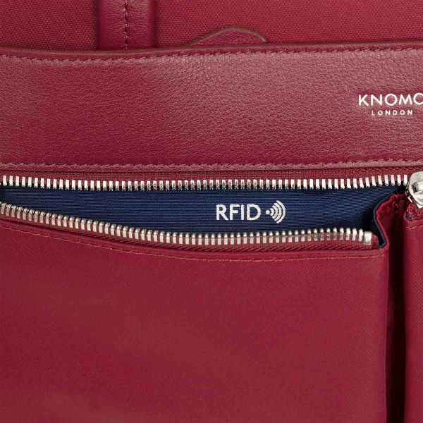Knomo Curzon Cherry Shoulder Bag for Laptop up to 15-Inch