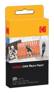 Kodak ZINK Photo Paper 50x76 mm (20 Sheets)