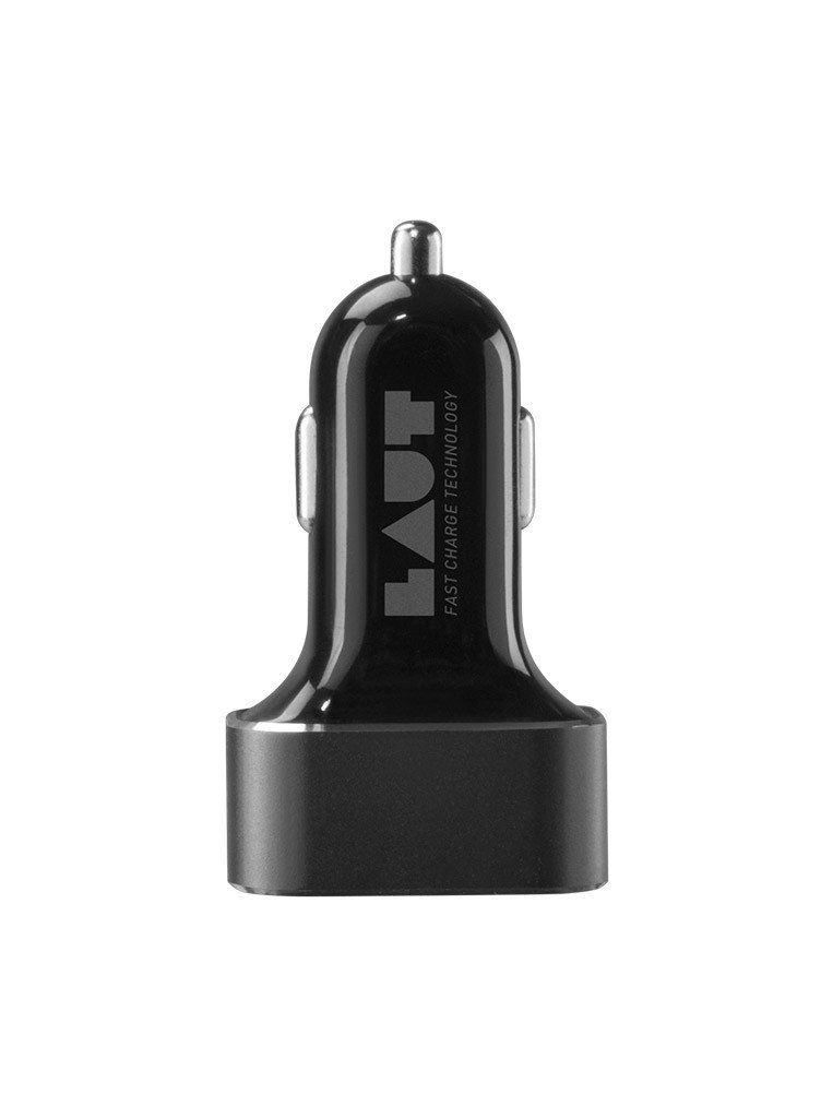 Laut Power Dash 3-Port USB 7.8A Black Car Charger