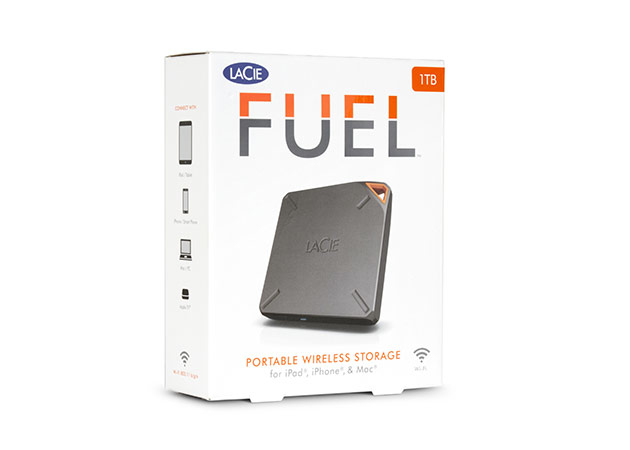 Lacie Fuel 1TB Wifi & USB 3.0 Hard Drive