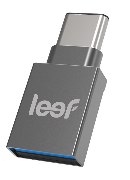 Leef Bridge 128GB Type-C Flash Drive Black for Smartphones