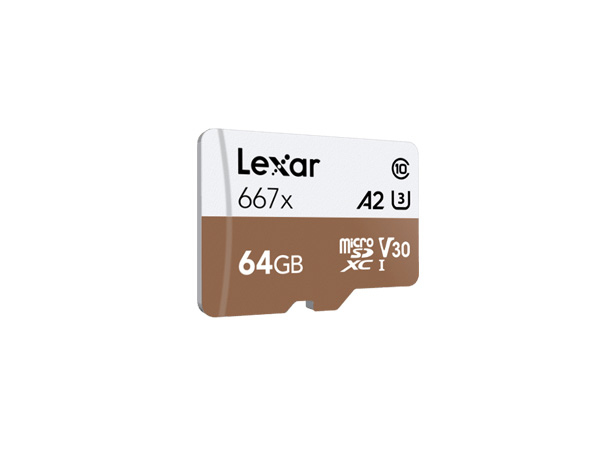 Lexar 64GB Professional 667x microSDXC UHS-I