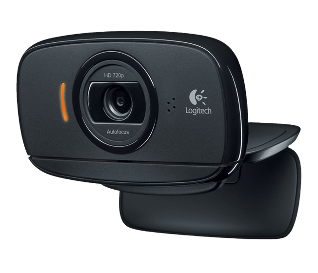 Logitech C525 HD USB Webcam Black