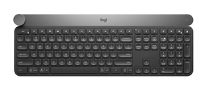 Logitech Craft Advanced Wireless/Bluetooth Keyboard with Creative Input Dial - (US International)