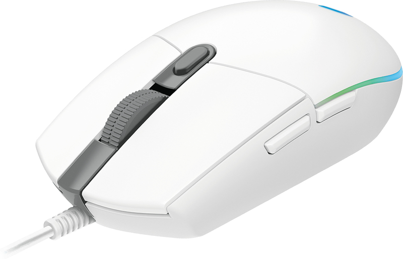 Logitech G 910-005797 G203 Lightsync Optical Gaming Mouse White 8000 Dpi