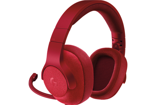 Logitech G 981-000652 G433 Fire Red 7.1 Surround Gaming Headset
