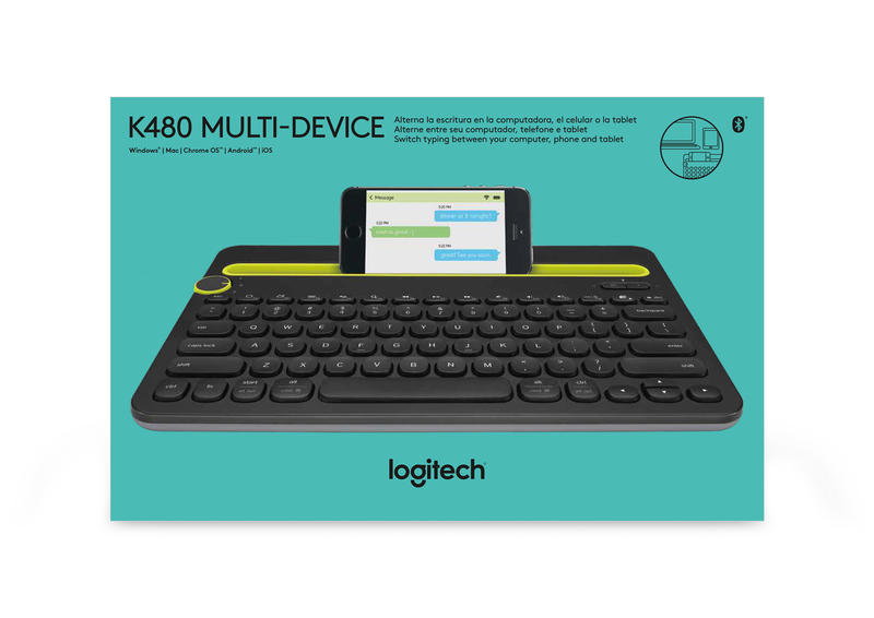 Logitech 920-006366 K480 Multi-Device Bluetooth Keyboard