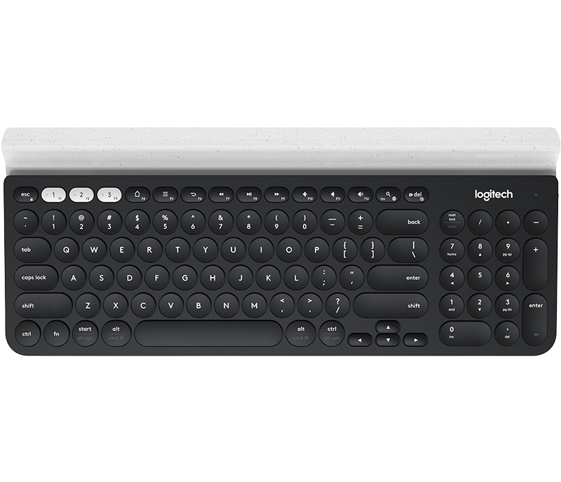 Logitech K780 Dark Grey Bluetooth Multi-Device Keyboard (US English)