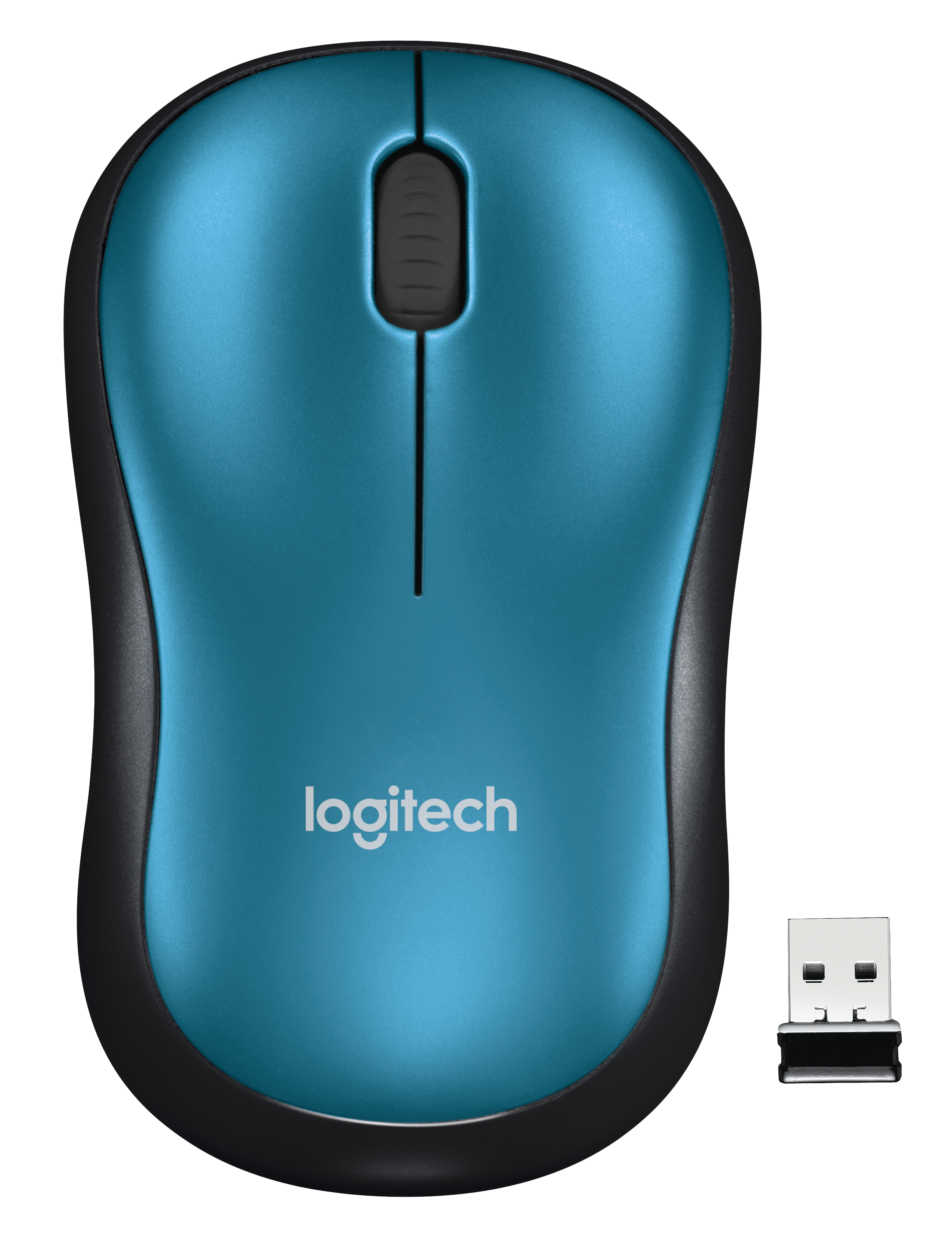 Logitech 910-002236 M185 Wireless Mouse Blue
