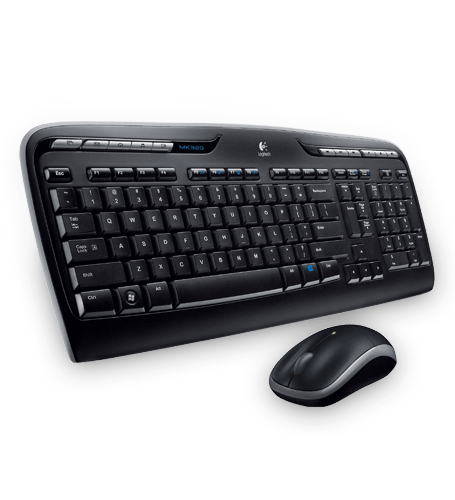 Logitech 920-003983 MK330 Wireless Keyboard and Mouse Combo (US English)