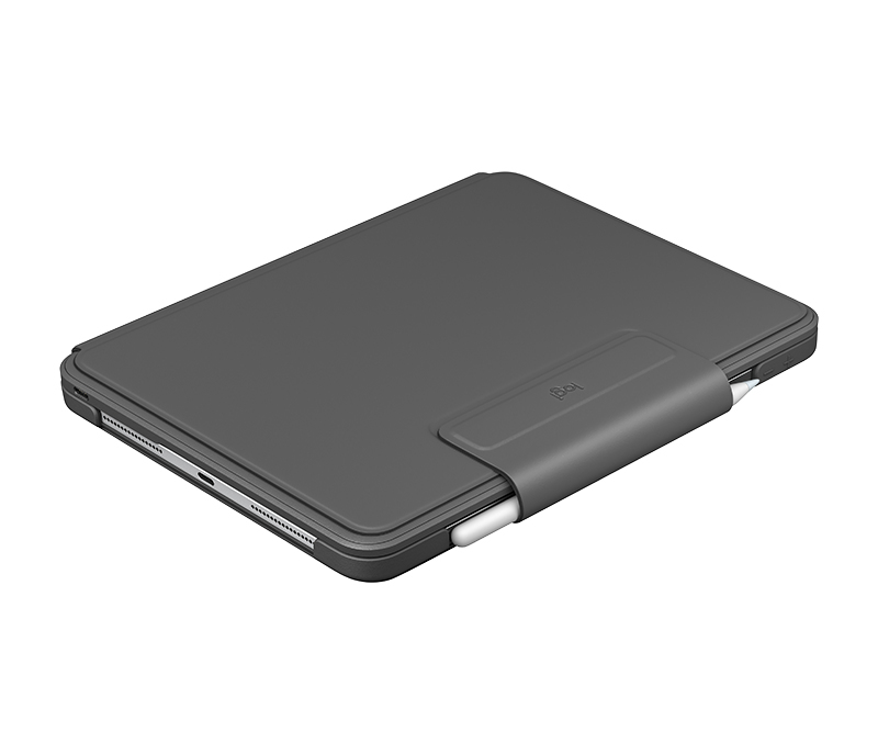 Logitech SLIM FOLIO PRO Backlit Bluetooth Keyboard Case for iPad Pro 11-inch (1st and 2nd gen) Graphite