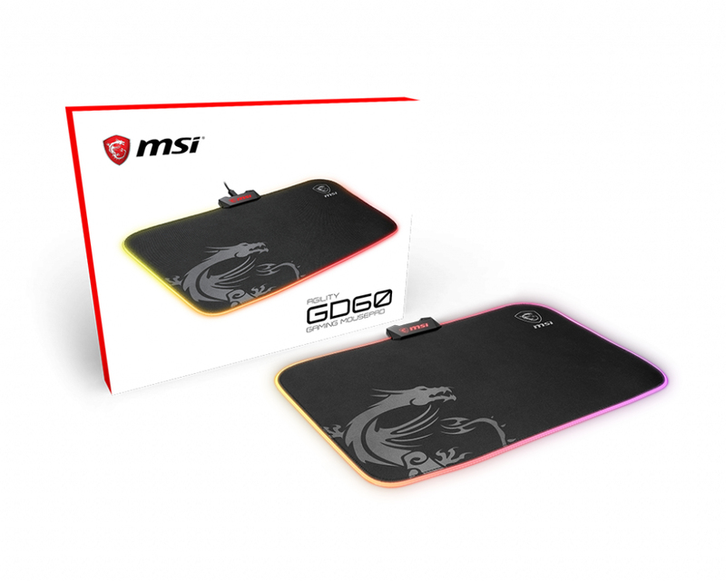 MSI Agility GD60 Gaming Mouse Pad