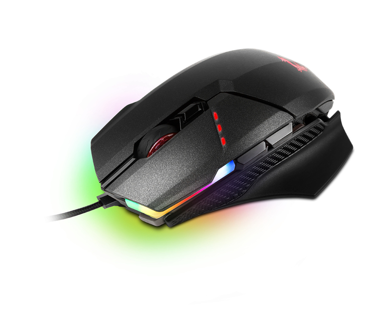 MSI RGB Clutch GM60 Black Gaming Mouse