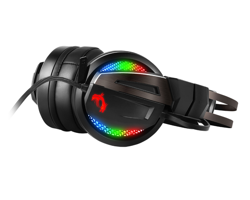 MSI Immerse Gh70 Black Gaming Headset
