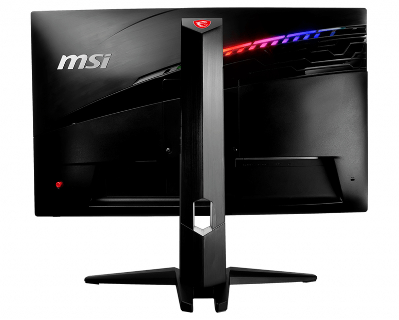 MSI Optix MAG271CQR 27 Inch Wide QHD Curved LED Gaming Monitor Matte Black