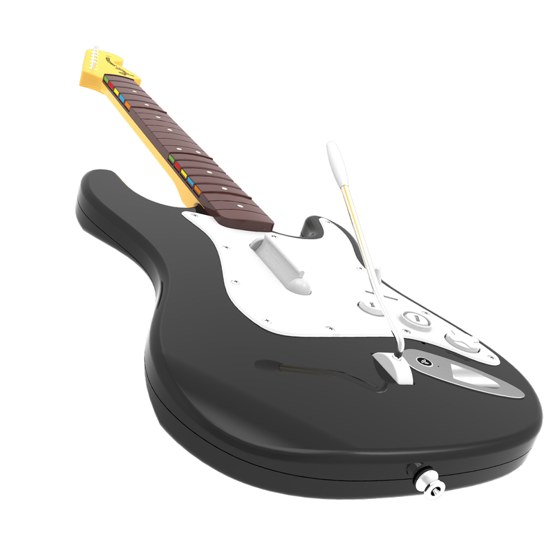 Madcatz Rock Band 4 Wireless Fender Stratocaster Software Bundle Black Ps4