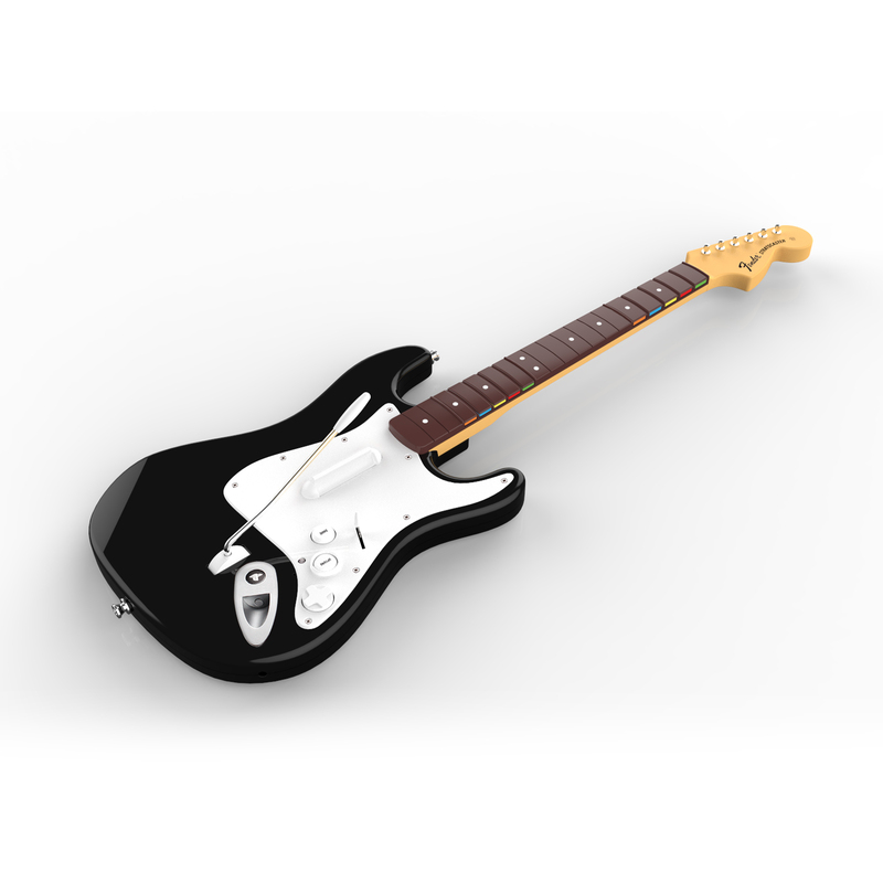 Madcatz Rock Band 4 Wireless Fender Stratocaster Software Bundle Black Xbox One