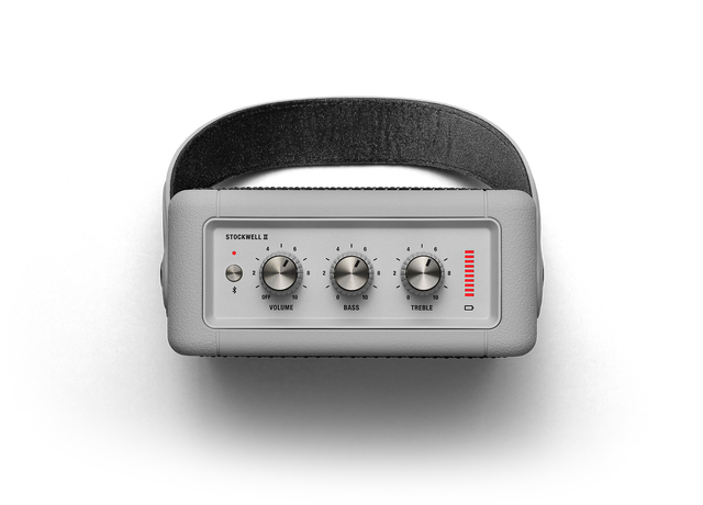 Marshall Stockwell II Grey Portable Bluetooth Speaker