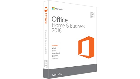 Microsoft Office Mac Home Business 1Pk 2016 English (Middle East)