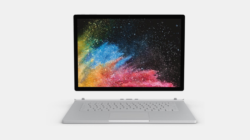 Microsoft Surface Book 2 intel Core i7-8650U 1.9GHz/8GB/256GB 13.5-inch Silver Notebook (8th Gen)