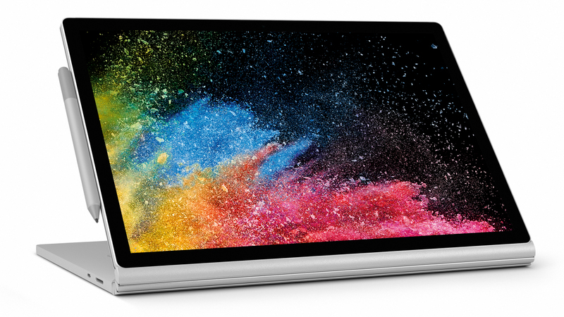 Microsoft Surface Book 2 1.90 GHz 8th Gen intel Core i7-8650U 13.5-inch Silver