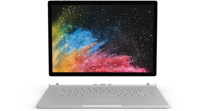 Microsoft Surface Book 2 1.7 GHz 8th Gen intel Core i5-8350U 13.5-inch Silver