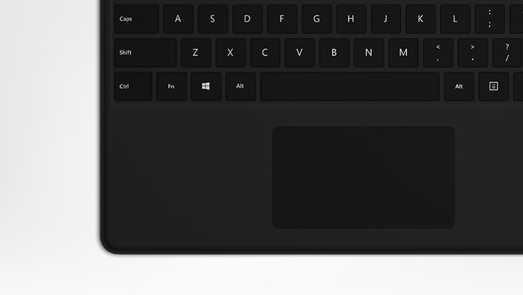 Microsoft Surface Pro X Keyboard Black Arabic/English