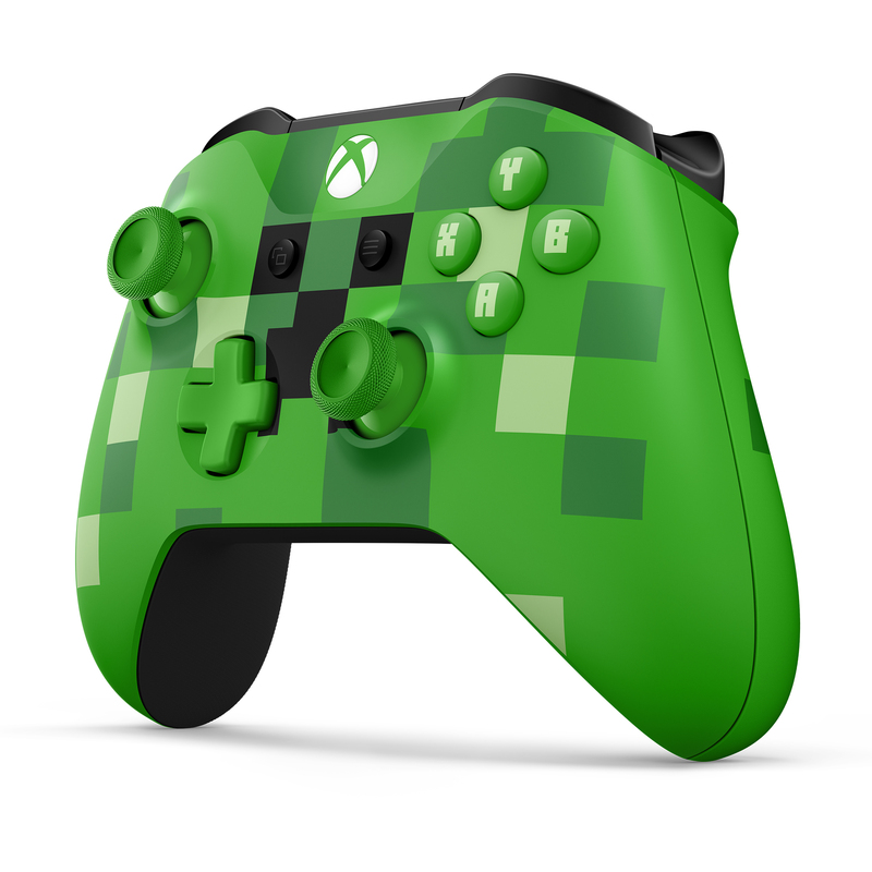 Microsoft Minecraft Creeper Controller For Xbox One