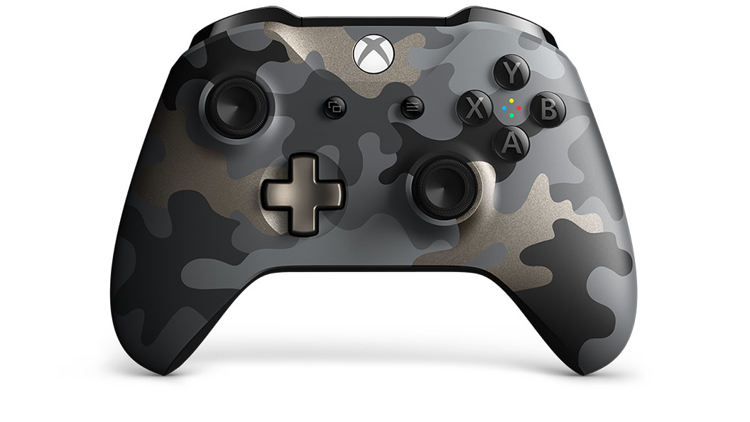 Microsoft Night Ops Camo Special Edition Controller for Xbox One