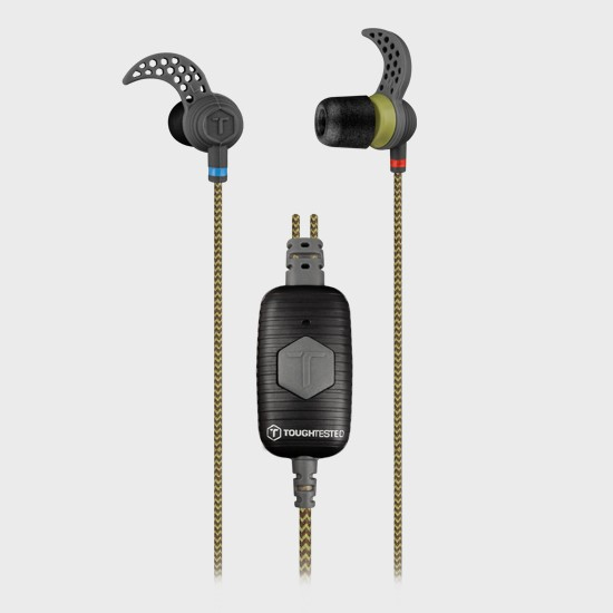 Tough Tested Ranger Noise Isolation with Mic Earphones