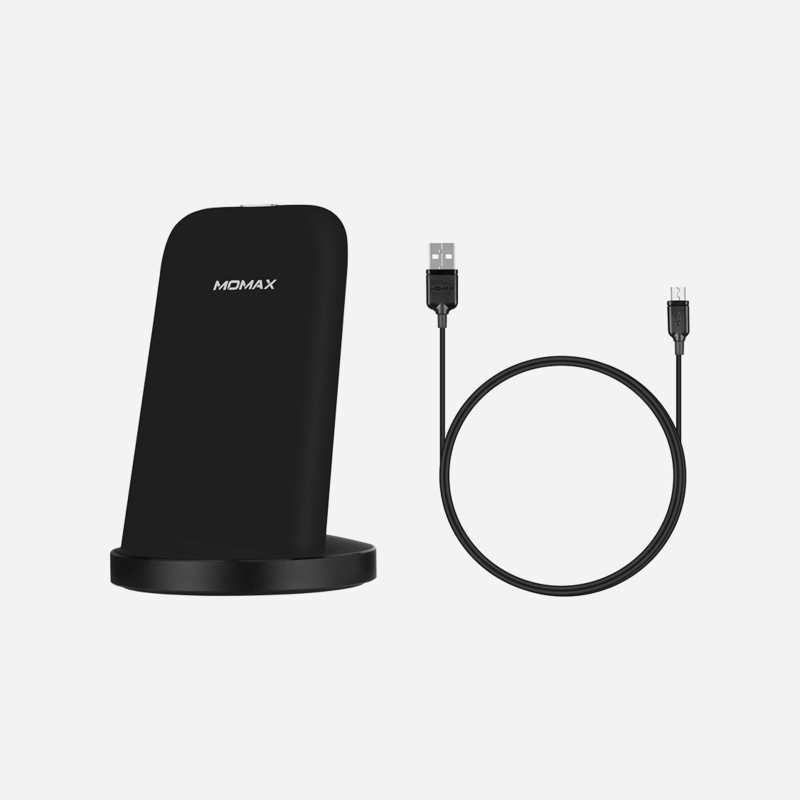 Momax Q.Dock2 Black 10W Qi Wireless Charger Charging