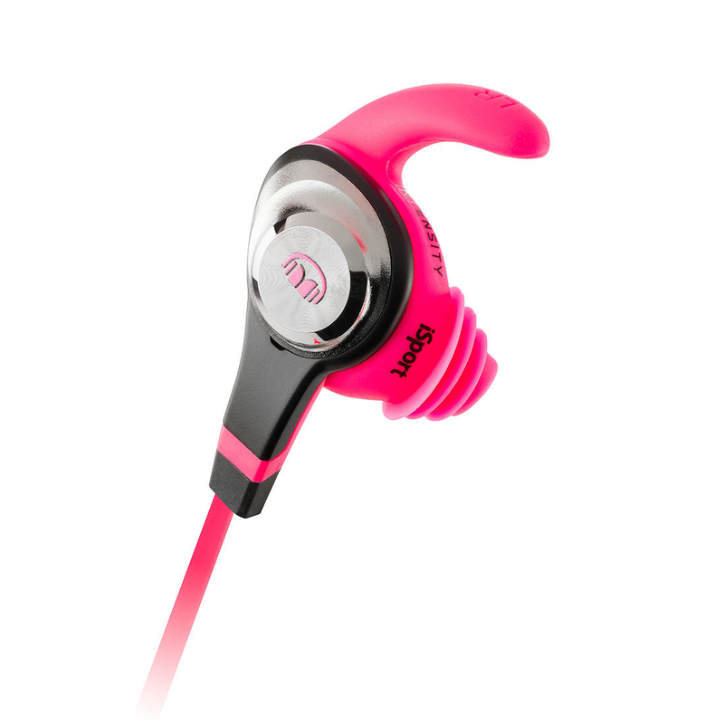 Monster Isport Intensity Multilingual Pink In-Ear Earphones