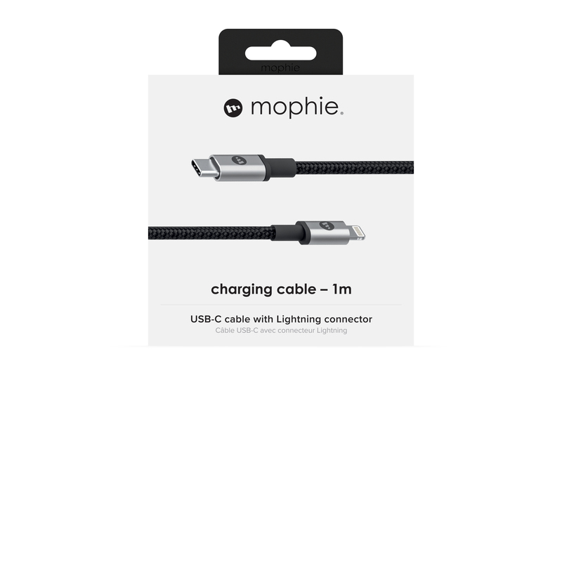 Mophie USB-C to Lightning Cable 1m Black