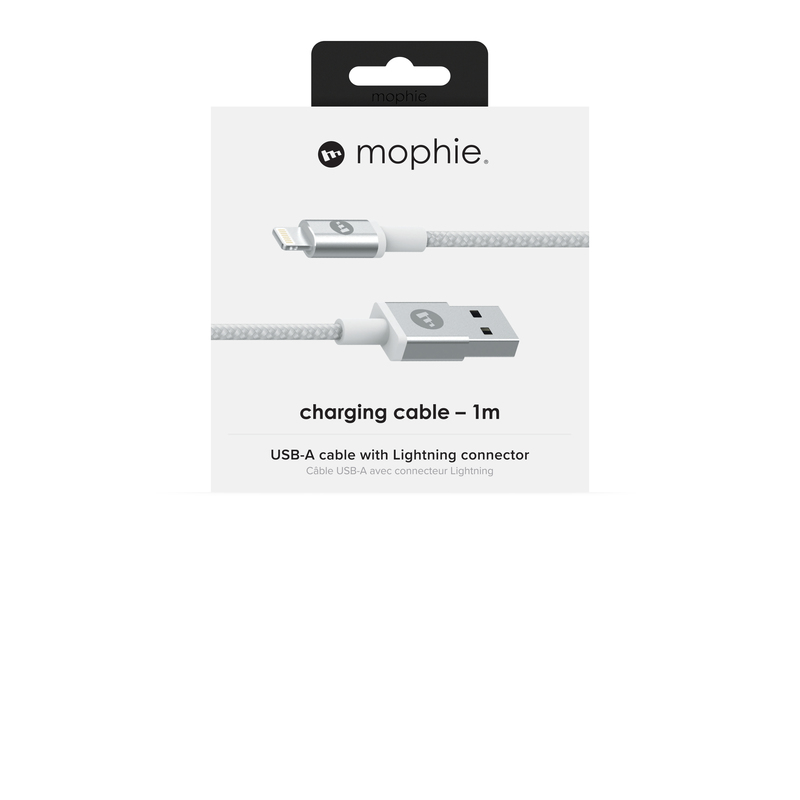 Mophie USB-A to Lightning Cable 1m White