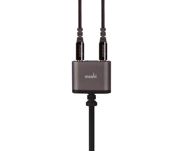 Moshi 3.5mm Audio Jack Splitter Black