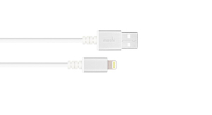 Moshi USB Cable with Lightning Connector White 3M