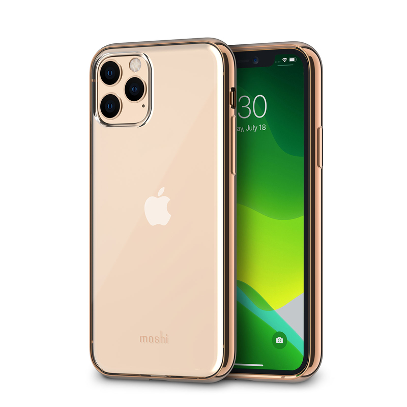 Moshi Vitros Champagne Gold Case for iPhone 11 Pro