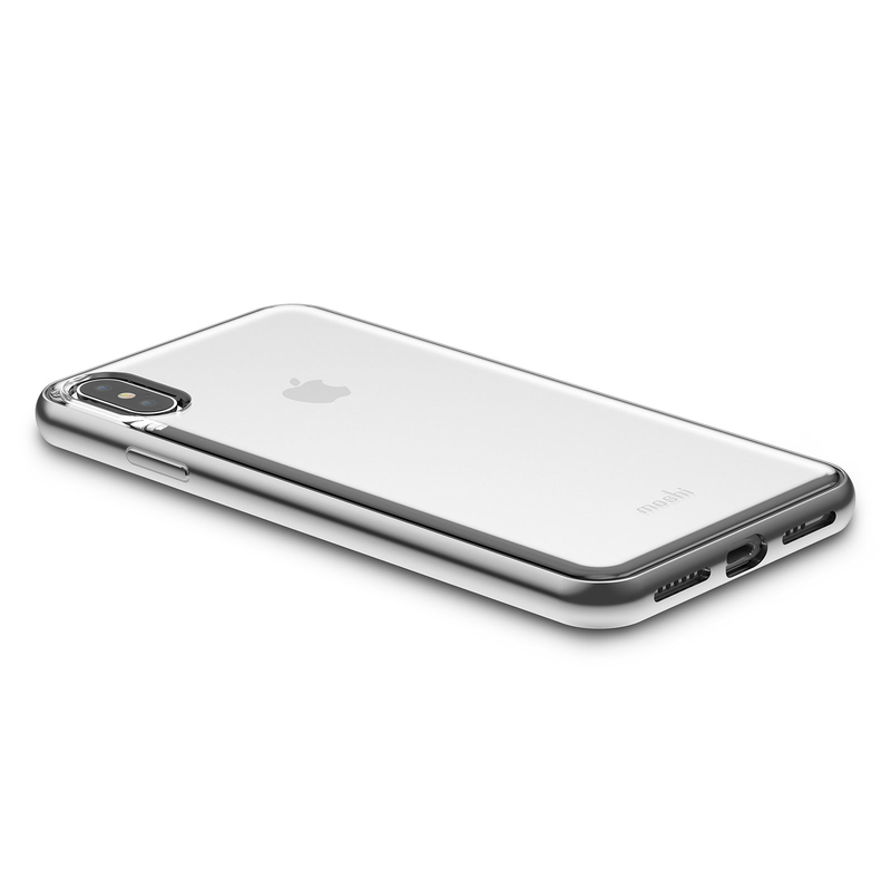 Moshi Vitros Case Jet Silver for iPhone XS Max