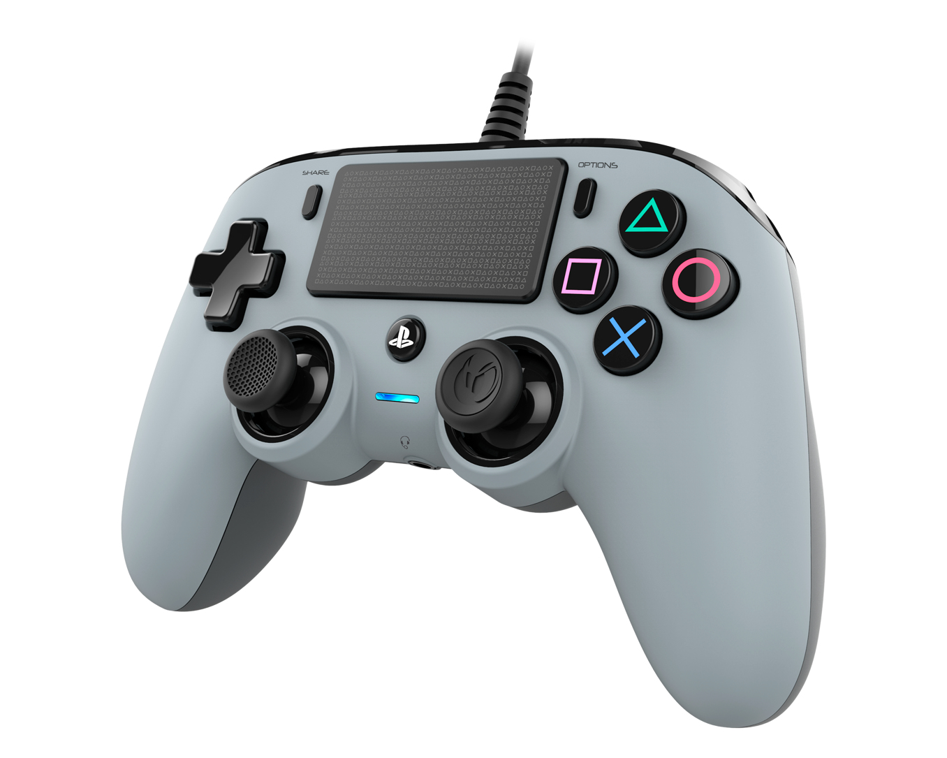 Nacon Wired Compact Controller Grey for PS4