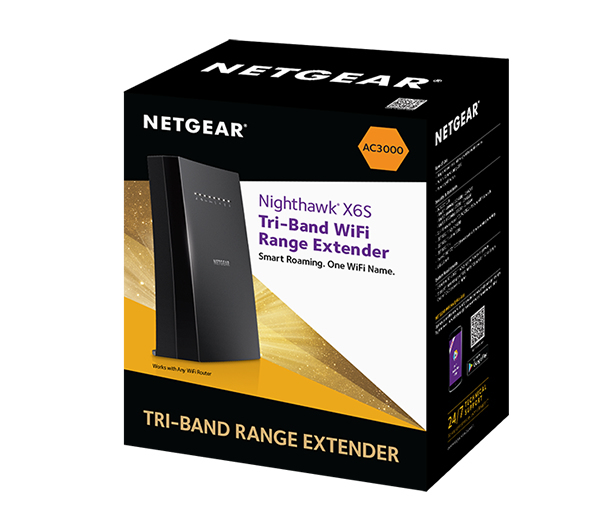 Netgear X6S AC3000 Nighthawk X6S Tri-Band WiFi Mesh Extender