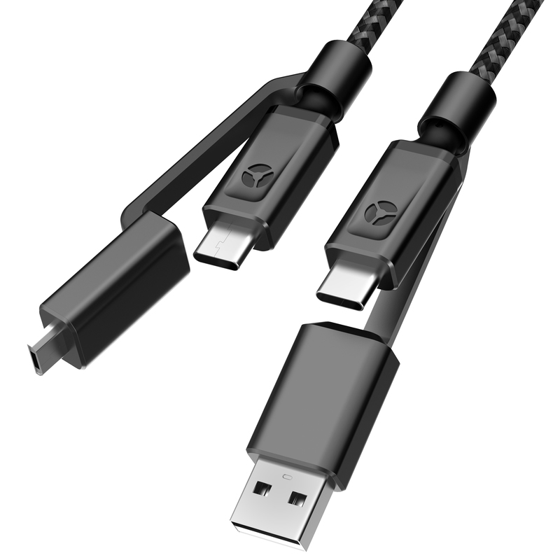 Nomad USB C-USB A/Micro USB Cable 1.5m