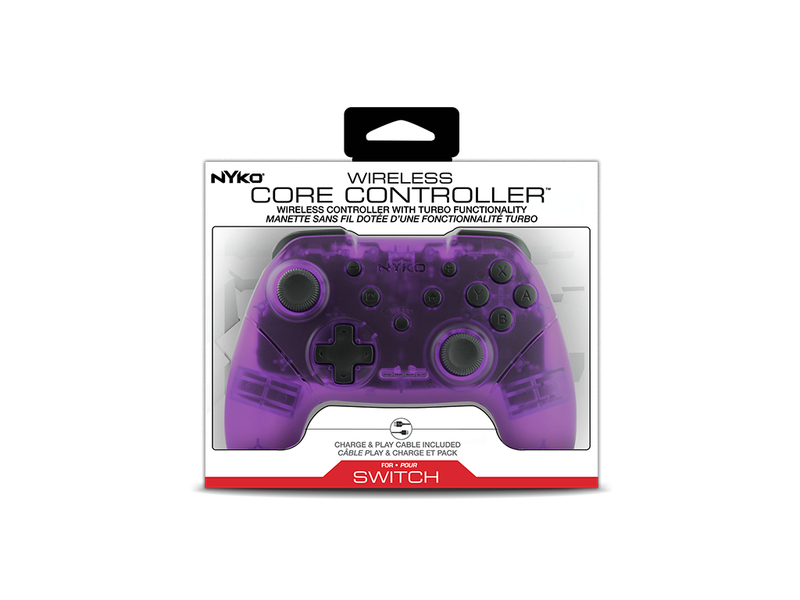 Nyko Wireless Core Controller Purple for Nintendo Switch