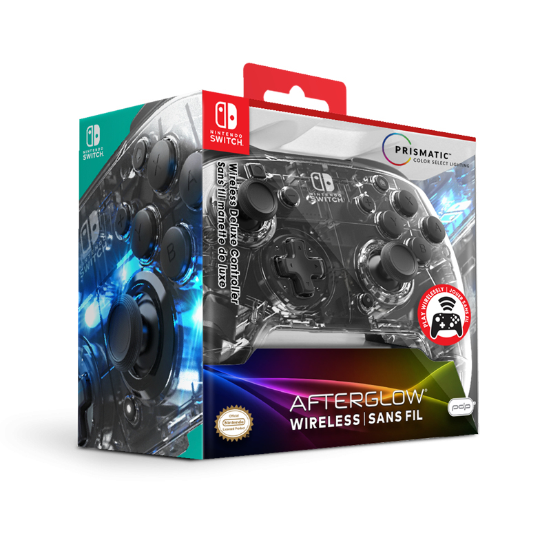 PDP Afterglow Wireless Dlx Controller for Nintendo Switch