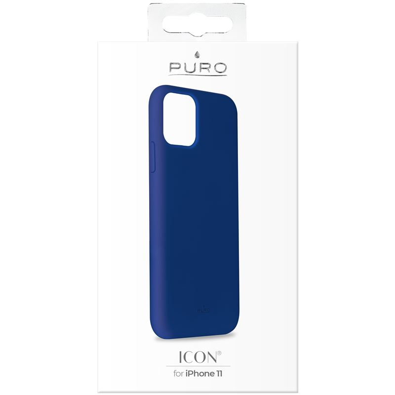 Puro Cover Silicon for iPhone11 Dark Blue for iPhone 11