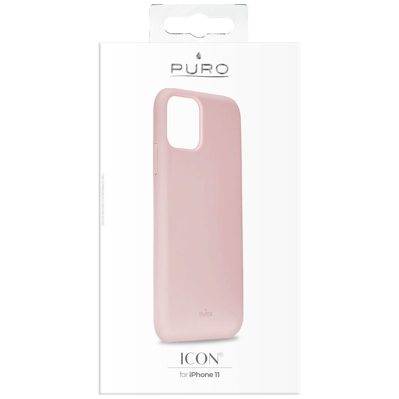 Puro Cover Silicon Rose for iPhone 11